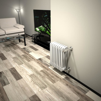  - DL 4 Radiateur à Colonne 500x394 Blanc