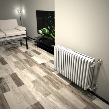  - DL 4 Radiateur à Colonne 500x808 Blanc