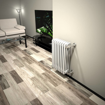 - DL 4 Radiateur à Colonne 600x394 Blanc