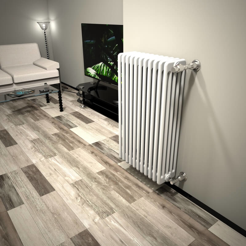 DL 5 Radiateur à Colonne 900x532 Blanc