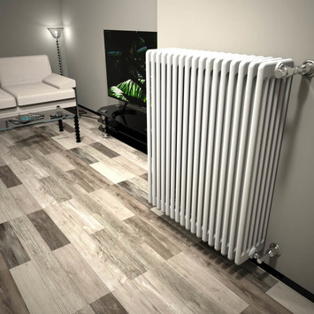  - DL 6 Column Radiator 1000x808 White