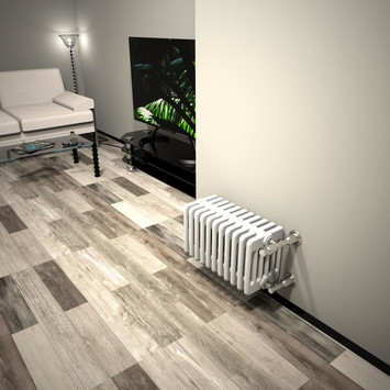 - DL 6 Column Radiator 300x532 White  - DL 6 Column Radiator 300x532 White