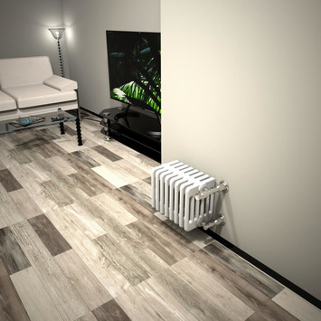  - DL 6 Radiateur à Colonne 300x394 Blanc