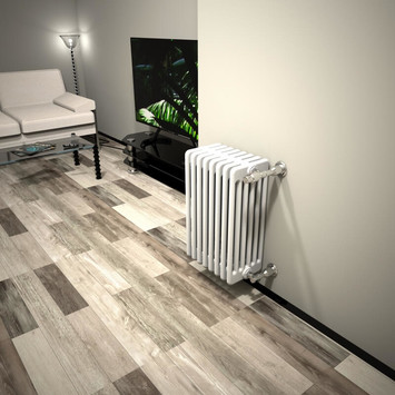  - DL 6 Radiateur à Colonne 600x394 Blanc