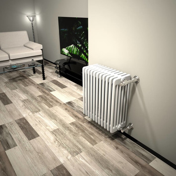  - DL 6 Radiateur à Colonne 600x532 Blanc