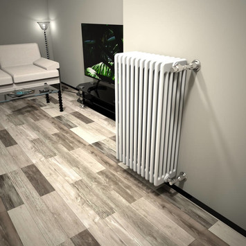  - DL 6 Radiateur à Colonne 900x532 Blanc