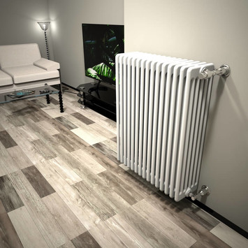  - DL 6 Radiateur à Colonne 900x716 Blanc
