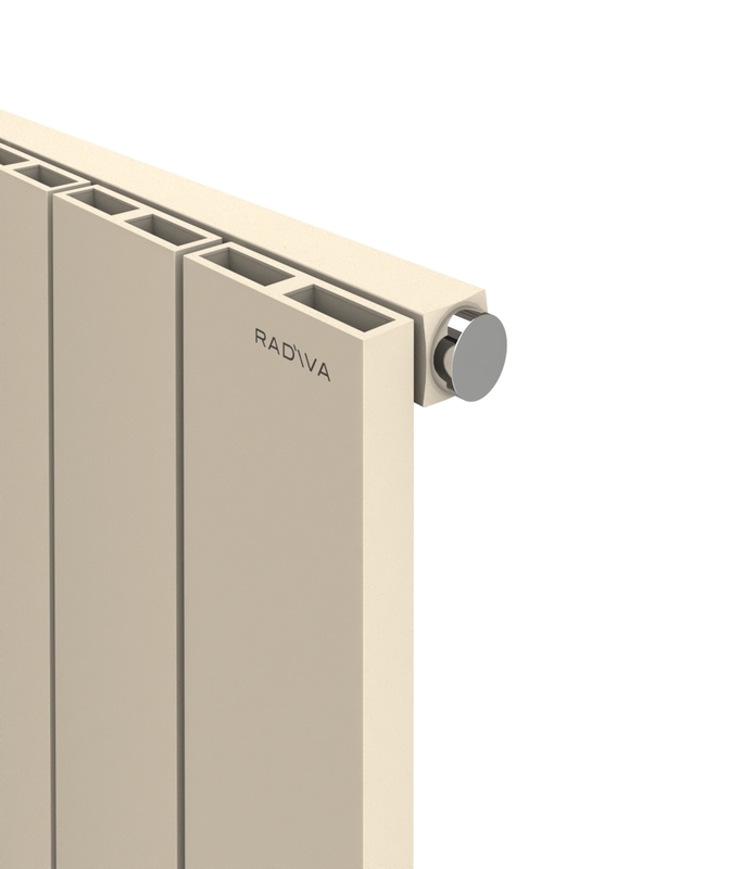 ENCELIA Aluminium Radiator 1200x280 Cappucino