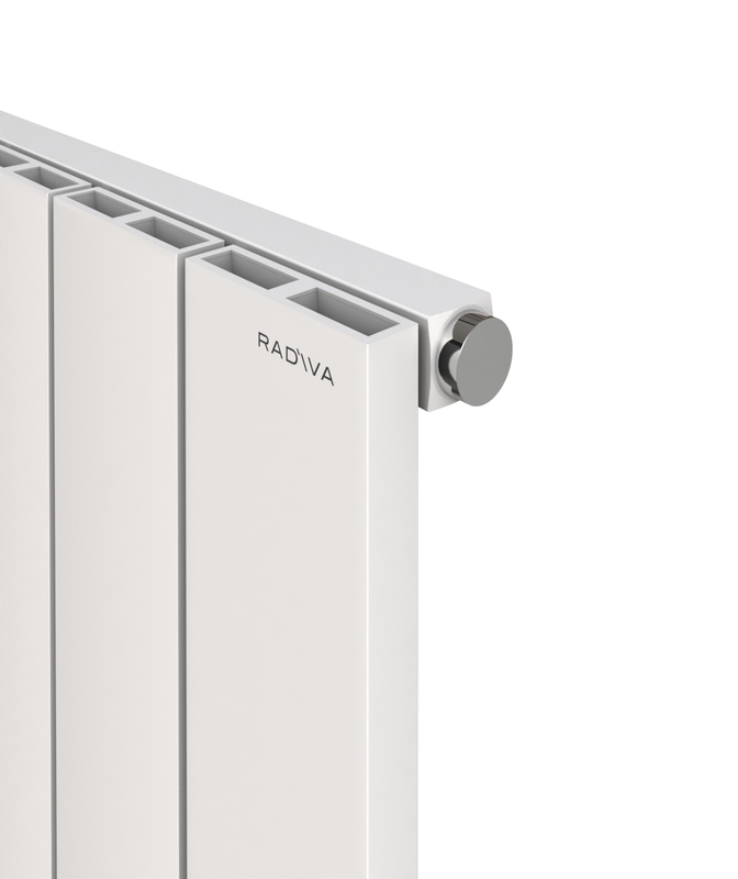 ENCELIA Aluminium Radiator 1200x375 White