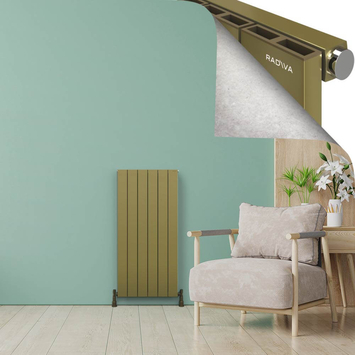 Radiva - ENCELIA Alüminyum Radyatör 1200x565 Plazma Prinç