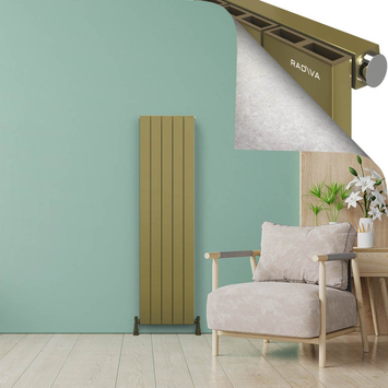 ENCELIA Aluminium Radiator 1800x470 Plasma Brass - Thumbnail