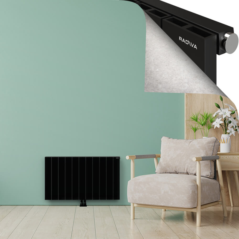 ENCELIA Radiateur en Aluminium 600x1040 Noir