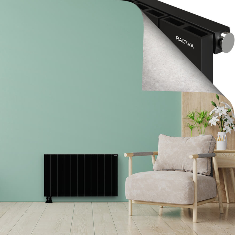 ENCELIA Radiateur en Aluminium 600x1040 Noir
