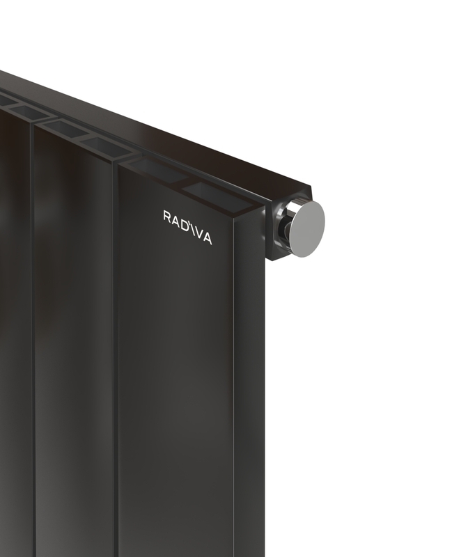 ENCELIA Aluminium Radiator 600x850 Plasma Black