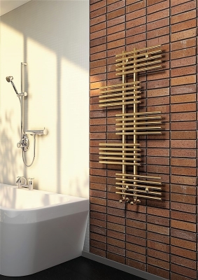 Fiji Decorative Towel Warmer 650x1250 Gold