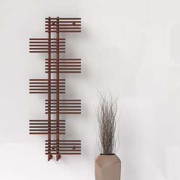 - FIJI Decorative Towel Warmer 650x1762 Antique Copper  - FIJI Decorative Towel Warmer 650x1762 Antique Copper