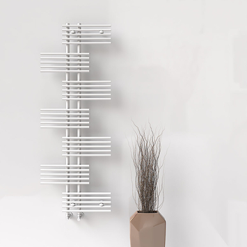 Radiva - FIJI Decorative Towel Warmer 650x1762 White Radiva - FIJI Decorative Towel Warmer 650x1762 White