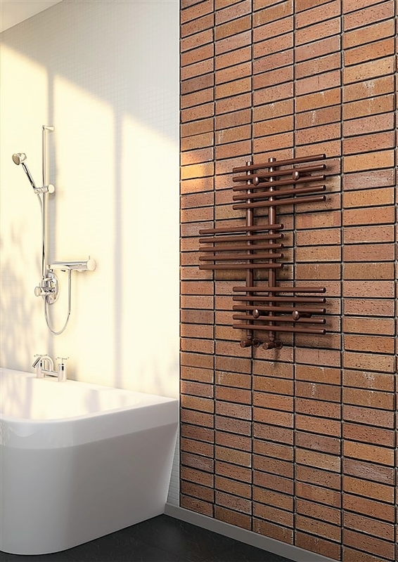 Fiji Decorative Towel Warmer 650x740 Wood Effect