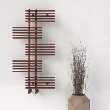 - FIJI Decorative Towel Warmer 650x1250 Copper  - FIJI Decorative Towel Warmer 650x1250 Copper