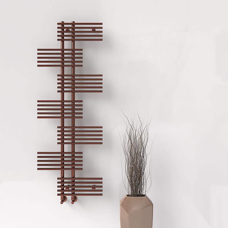 FIJI Decorative Towel Warmer 650x1762 Copper