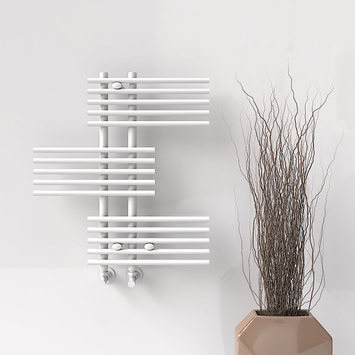 Radiva - Fiji Sèche Serviettes Décoratif 650x740 Blanc