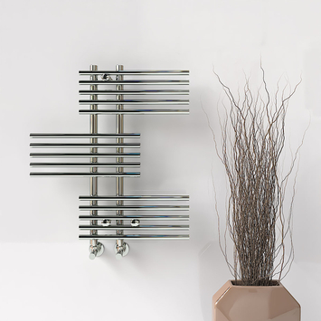 Radiva - Fiji Sèche Serviettes Décoratif 650x740 Chrome