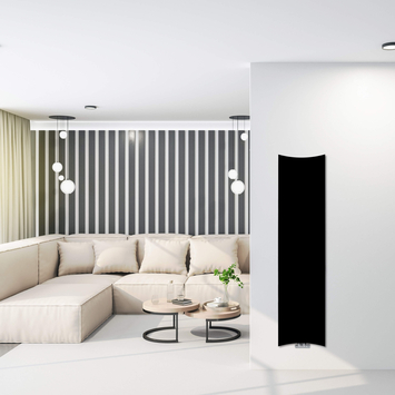 Radiva - Gozo İnce Dizayn Havlupan 306x1490 Siyah