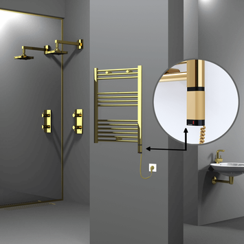 Radiva - HAITI Elektrikli Havlupan 600x800 Düz Altın (OneD On/Off ) Sağ 300W Radiva - HAITI Elektrikli Havlupan 600x800 Düz Altın (OneD On/Off ) Sağ 300W