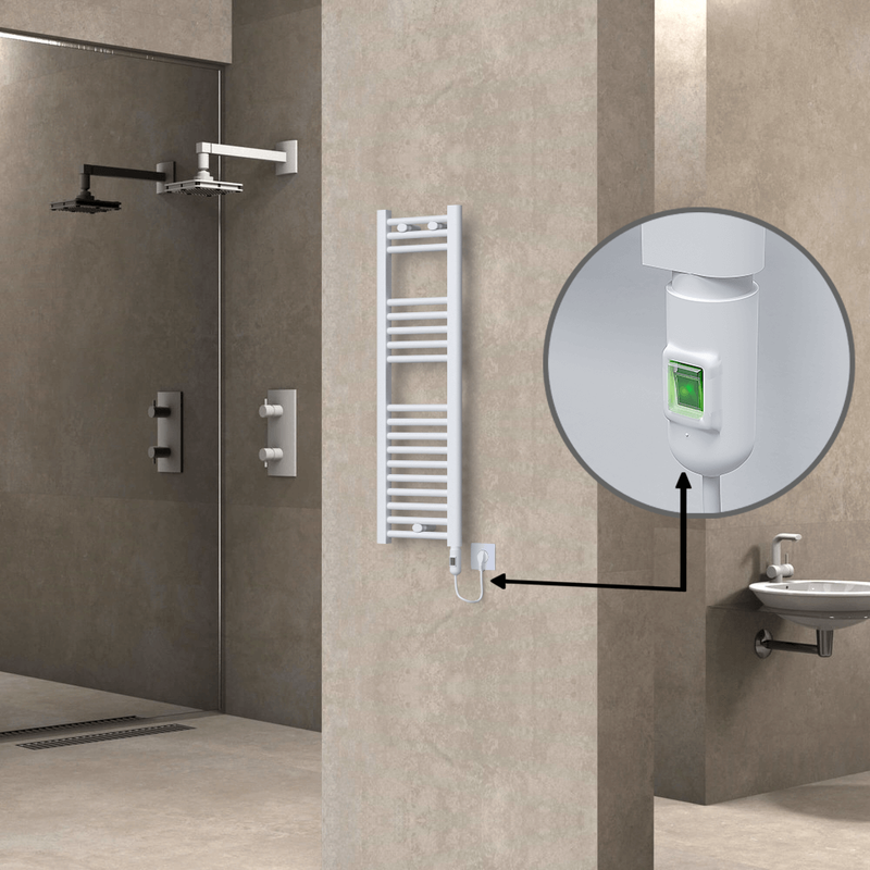 Haiti Elektrikli Havlupan 300x1000 Beyaz (On/Off Düğmeli) 300W