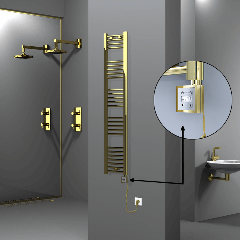 Haiti Sèche Serviettes Electrique 300x1500 Or Ktx3 300 Watt Câble en spirale