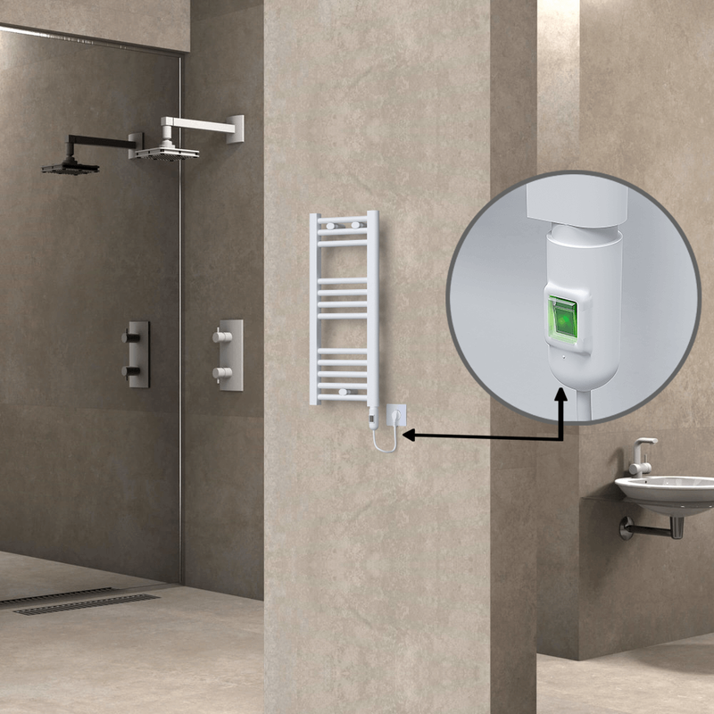 Haiti Elektrikli Havlupan 300x700 Beyaz (On/Off Düğmeli) 200W
