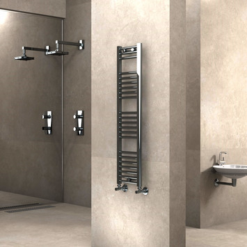 Radiva - Haiti Towel Warmer 300x1200 Chrome