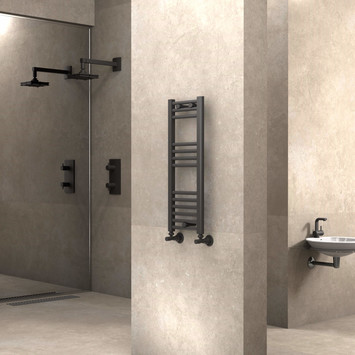 Radiva - Haiti Towel Warmer 300x800 Anthracite Radiva - Haiti Towel Warmer 300x800 Anthracite