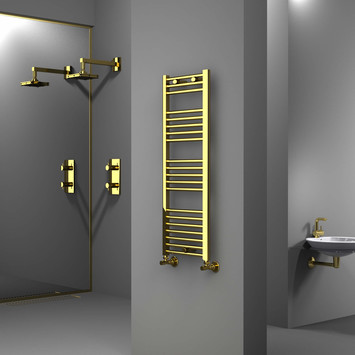 Radiva - Haiti Towel Warmer 400x1100 Gold Radiva - Haiti Towel Warmer 400x1100 Gold
