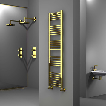 Radiva - Haiti Towel Warmer 400x1500 Gold Radiva - Haiti Towel Warmer 400x1500 Gold