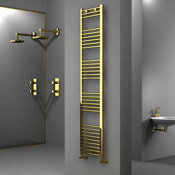 Radiva - Haiti Towel Warmer 400x1800 Gold Radiva - Haiti Towel Warmer 400x1800 Gold