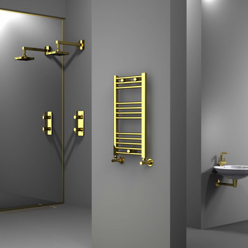 Radiva - Haiti Towel Warmer 400x700 Gold