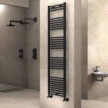 Radiva - Haiti Towel Warmer 500x1800 Matte Black