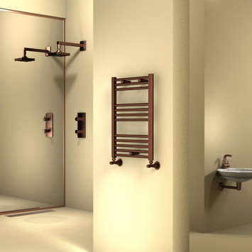 - Haiti Towel Warmer 500x700 Copper Antique  - Haiti Towel Warmer 500x700 Copper Antique