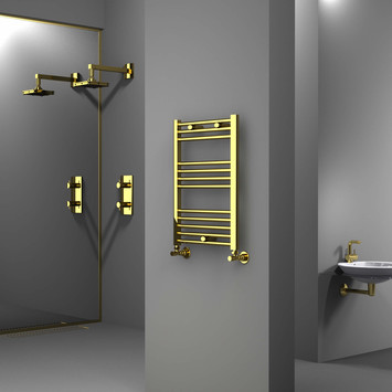 Radiva - Haiti Towel Warmer 500x700 Gold Radiva - Haiti Towel Warmer 500x700 Gold