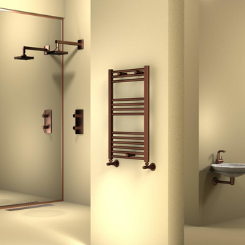 Radiva - Haiti Towel Warmer 500x800 Copper Antique