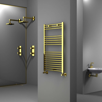 Radiva - Haiti Towel Warmer 600x1000 Gold Radiva - Haiti Towel Warmer 600x1000 Gold