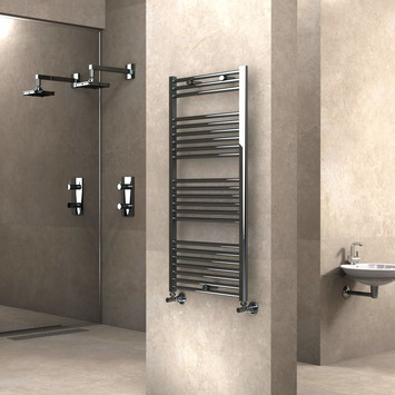 Radiva - Haiti Towel Warmer 600x1200 Chrome