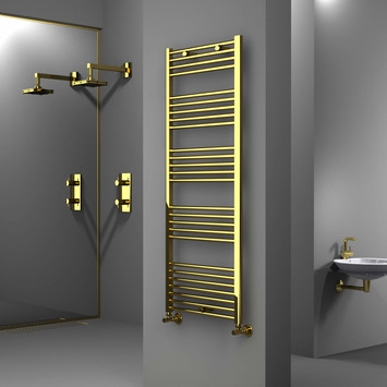 Radiva - Haiti Towel Warmer 600x1500 Gold