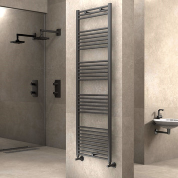 Radiva - Haiti Towel Warmer 600x1800 Anthracite Radiva - Haiti Towel Warmer 600x1800 Anthracite