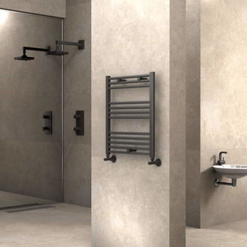 Radiva - Haiti Towel Warmer 600x700 Anthracite Radiva - Haiti Towel Warmer 600x700 Anthracite