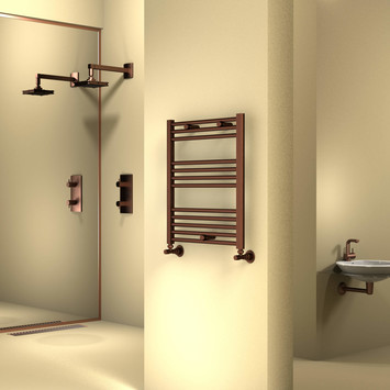 Radiva - Haiti Towel Warmer 600x700 Copper Antique
