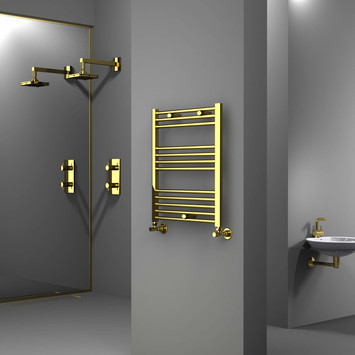 Radiva - Haiti Towel Warmer 600x700 Gold