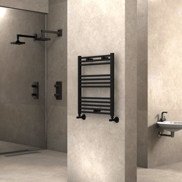Radiva - Haiti Towel Warmer 600x700 Matte Black Radiva - Haiti Towel Warmer 600x700 Matte Black
