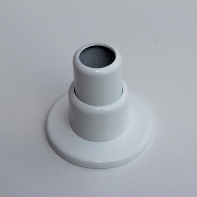 Towel Warmer Tube Hiding Sleeve Stringed Plastic White